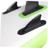Gogogmee Surfboard Tail Paddle PVC Center Fin Easy Install Adjust