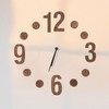 BESPORTBLE Clock Numbers Set Wooden Digital Clock Numbers Replacement Roman
