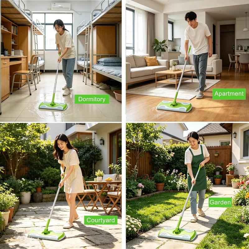 Mop Handle Compatible with Swiffer, Detachable Extra Long Mop Handle