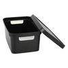 Jolie Max Plastic Storage Box with Lid, Stackable & Space-Saving