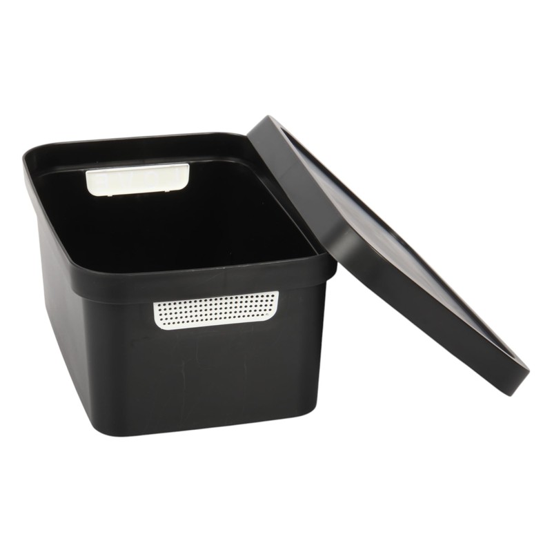 Jolie Max Plastic Storage Box with Lid, Stackable & Space-Saving