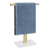 BathAce Hand Towel Holder, T-Shape Hand Towel Stand for Bathroom,