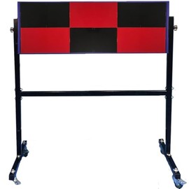 Table Tennis Rebound Board Rebounder with 12 Rubbers, Improved 3nd Generation Pingpong Return Board Self Training Equipment, Strong Steel Frame & Wheels | Easy to Install (12 Rubbers [41" W])