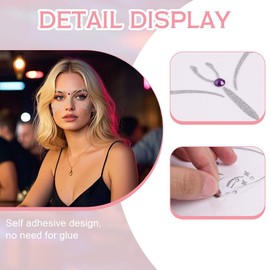 Alaoo Animal Cartoon Tattoo Stickers, Waterproof Animal Temporary Tattoos for Kids Adults Glitter Fake Tattoo Stickers Set for Birthday Parties Gift Carnival Cosplay,Butterfly