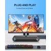 LENRUE Bocinas Grandes Amplificadas Para Sala Computadora Tv Laptop Gamer