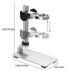 Jiusion Aluminium Alloy Universal Adjustable Professional Base Stand Holder Desktop