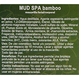 Mascarilla Facial De Bambú (Bamboo) Terapia Spa 1 Kg Granel                                                                                           