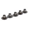 MroMax M6 10mm 30pcs Flat Head Cap nut Brad Hole