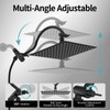 All Metal 10" Rain Showerhead with Handheld Spray Combo, Rainfall
