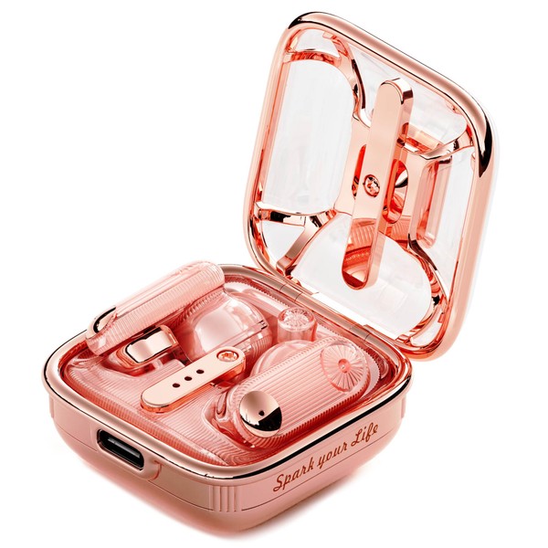 Divoom Spark Air Pink TWS Bluetooth In-Ear Headphones