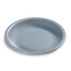 SALZKAMMERGUT KERAMIK Soup Plate, Diameter 22 cm, Dark Grey, Crockery