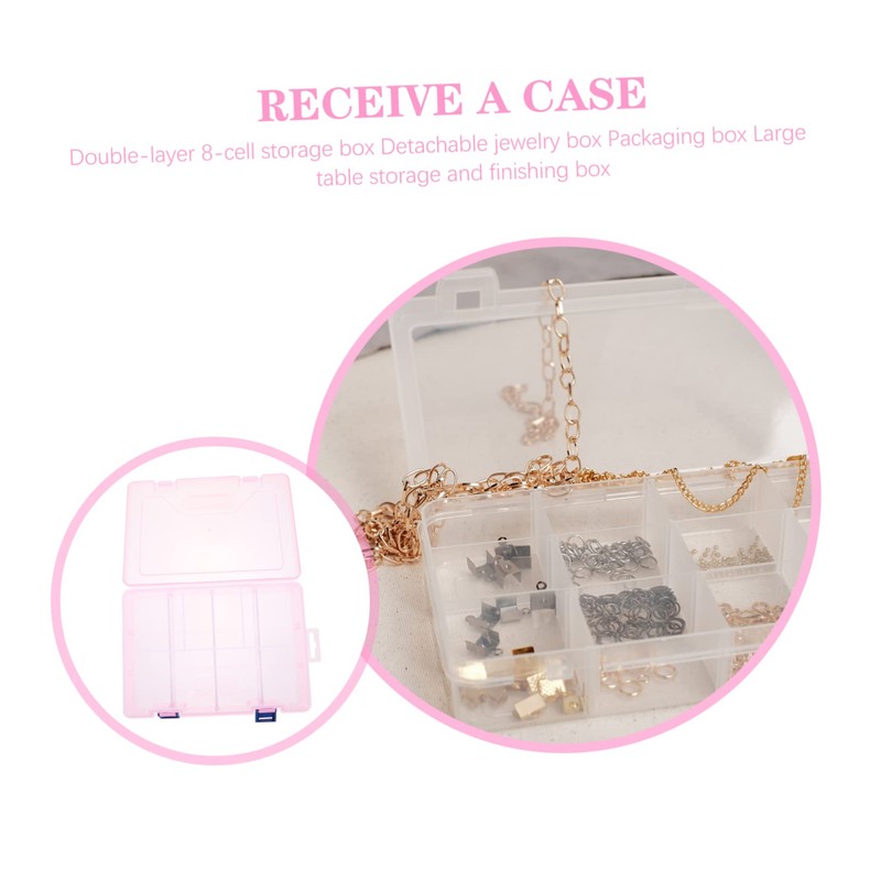 Operitacx Box Storage Box Card Door Money Stationery Lures Decor