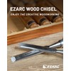 EZARC 6 Pieces Wood Chisel Tool Sets Woodworking Carving Chisel