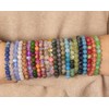 Natural Polished Grade A++ Genuine Gemstone Bead Healing Crystal Bracelets