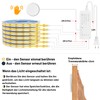 Lichaser COB LED Strip 1 m, 6 Rolls 12 V
