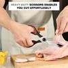 Kitchen Cooking Shears Heavy Duty Kitchen Scissor with, Detachable, All