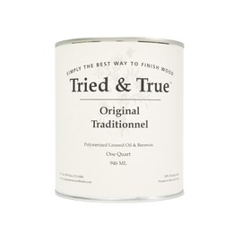 Tried & True Original Wood Finish – Quart – All-Purpose All-Natural Finish for Wood, Metal, Food Safe, Dye Free, Solvent Free, VOC Free, Non Toxic Wood Finish, Sealer