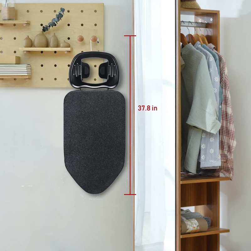 Duwee 14"x25" Table Top Ironing Board with Thicken Felt Padding,