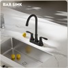 Phiestina Bar Sink Faucet 4 Inch Centerset Deck Mount,2 Hole