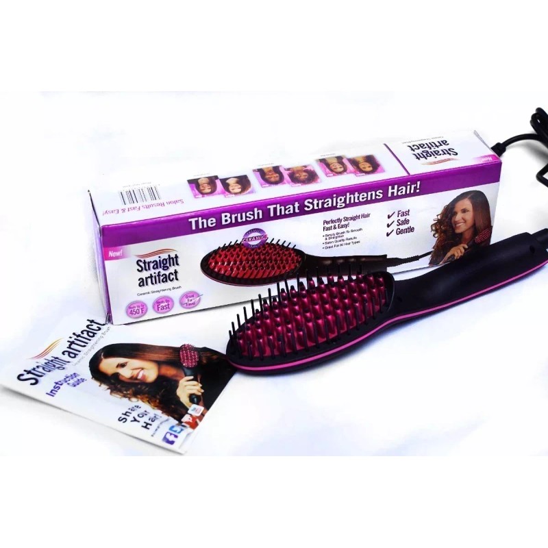 Original Cepillo Alaciador Con Regulador Temperatura Profesional