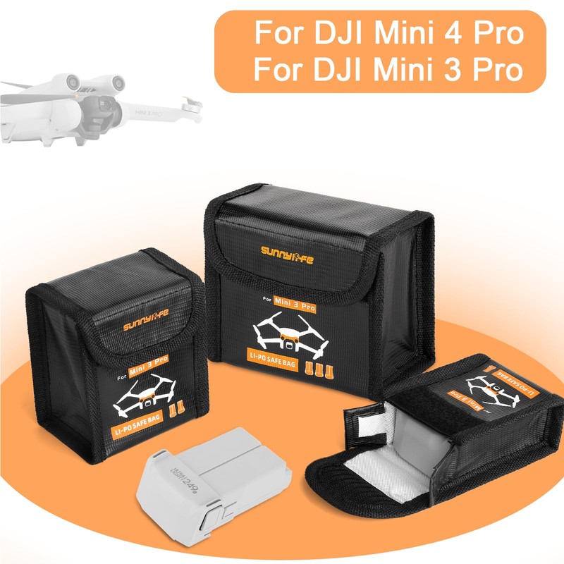Sinyutia Lipo Battery Safe Bag Fireproof Safety Charging Storage Bag
