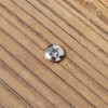 100 Pieces #6 x 1/2" Round Head Wood Screws Stainless