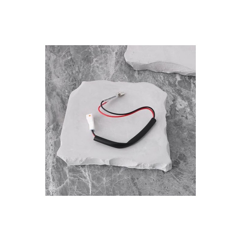2 Pieces Motorcycle Adapter Cable JWPF to Bullet Plug Compatible
