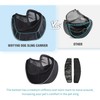 WOYYHO Small Dog Sling Carrier, Breathable Pet Cat Puppy Dog