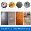 imeccalive S3601 6 Pack Microfiber Steam Pocket Mop Pads Compatible