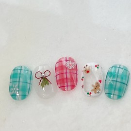 Pure J [x-mas collection 2] Jingle bell - short nose pin / 퓨어제이[x-mas컬렉션2] Jingle bell - 숏코핀