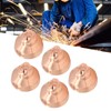 5PCS Consumables Tip Shield Brass Hand Drag Cutting Torch Shield