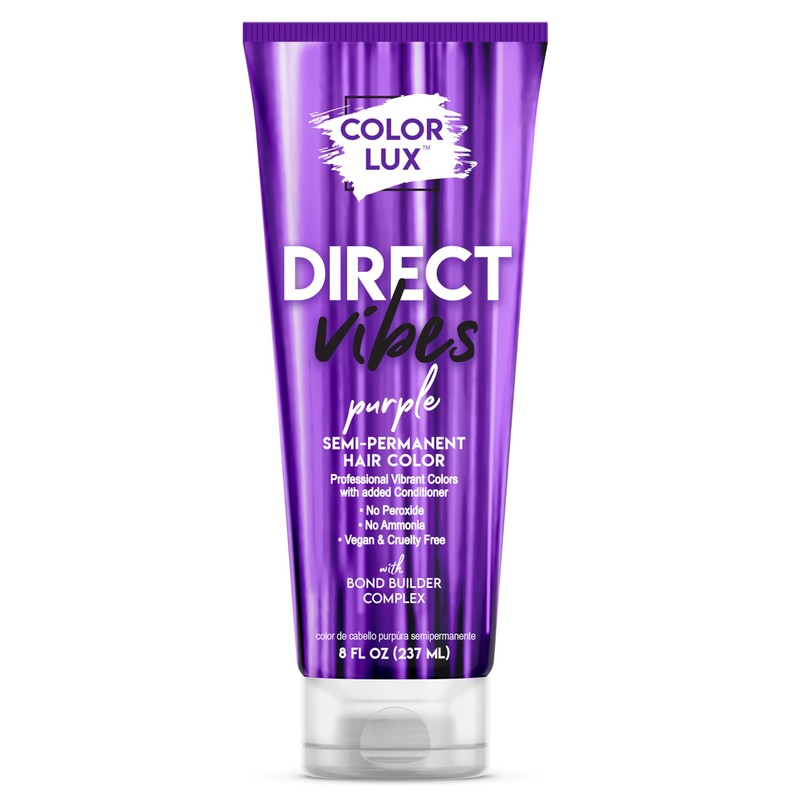 Tinte semipermanente para el cabello Direct Vibes, morado, tono vibrante
