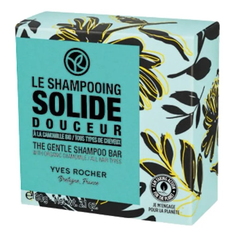 Shampoo Sólido Suavidad Todo Tipo Cabellos Yves Rocher