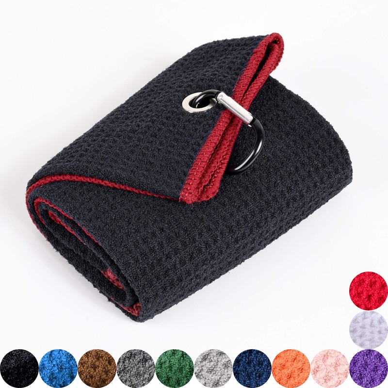 Mile High Life Microfiber Waffle Trifold Towel Brush Tool Set