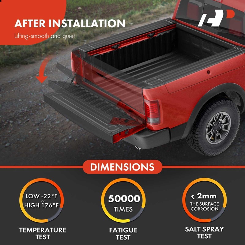 A-Premium Tailgate Assist Shock Compatible with Chevy Silverado & GMC