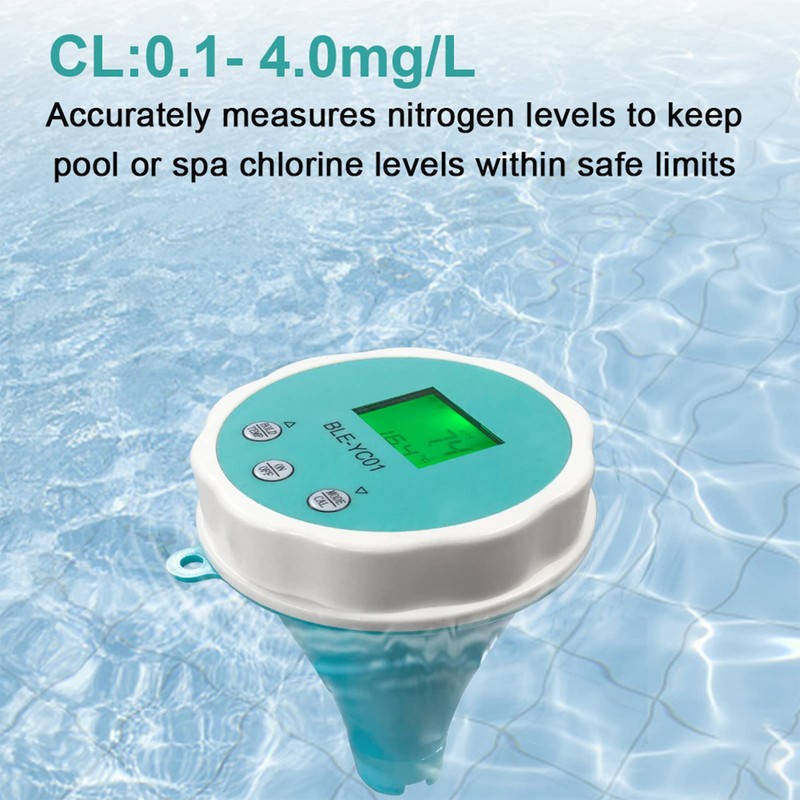Atyhao Water Tester 6 in 1 Tester Swimming Pool Spa