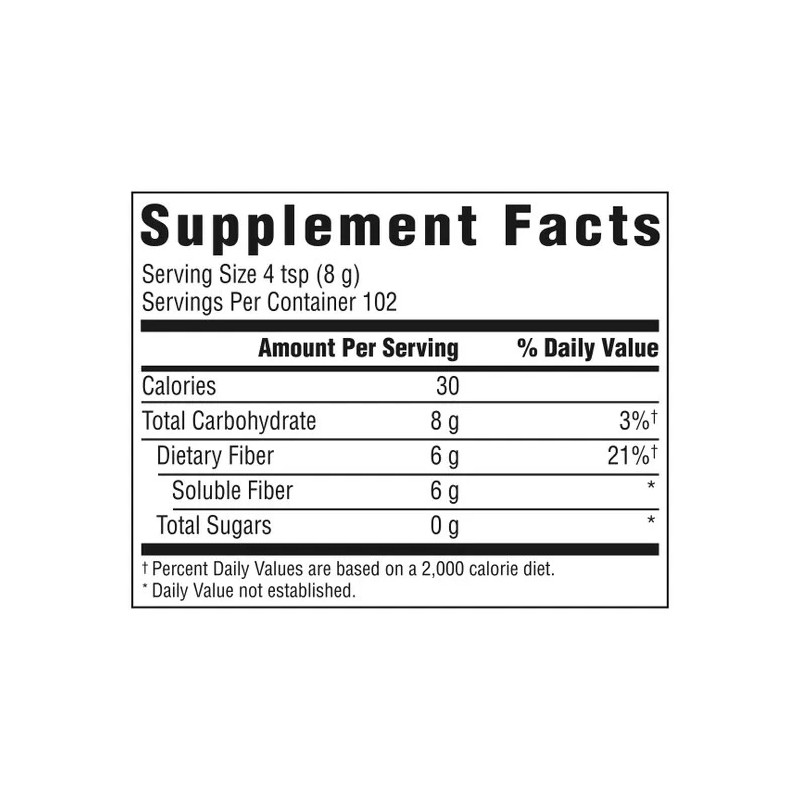 Benefiber Fiber Supplement Powder, 410 Teaspoons