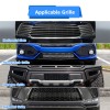 SI For Toyota Highlander 2010-2024 (NO Drilling) Front Grille License