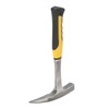 High Carbon Steel Geological Hammer Pointed Tip Flat Head Brick