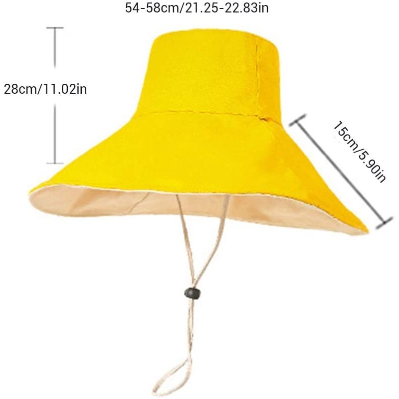 NEWKIBOU Sombrero de Sol para Mujer de Ala Ancha UPF