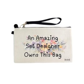 Gifts or Presents for Set Designers, an Amazing Set Designer Owns This Bag, Cosmetic Bags, Pencil Case - cb504