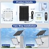 200W Solar Flood Light Outdoor 40000LM 6500K LED Solar Street