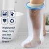 Namvo Waterproof Leg and Foot Cast Protector for Shower, Reusable