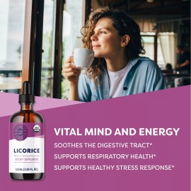 Vimergy USDA Organic Licorice Root Extract, 57 Servings