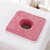 Massage Headrest Pad with Face Berth Hole for Professional Spa