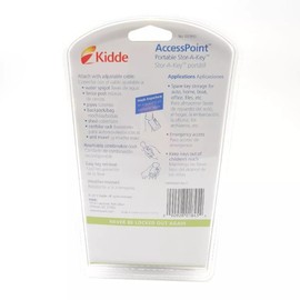 AccessPoint Supra Portable Stor-A-Key Key Cabinet and Steel Cable (Blue)