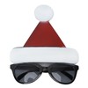4pcs Santa Claus Cute Christmas Eyeglasses Costume Party Glasses Photography