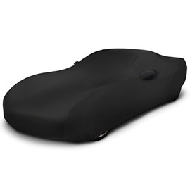 CarsCover Custom Fit C6 2005-2013 Chevy Corvette Car Cover for Blackshield Cashmere-Look