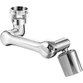 Extensor de grifo universal con rotación de 1080°, cabezal de pulverizador de modo dual, grifos de extensión de brazo de robot de cocina, grifo de agua a prueba de salpicaduras, 1080 grados doble