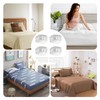 Vxcvzv Sheet Locks Mattress Corner Clips,4PCS White Plastic Bedding Sheet